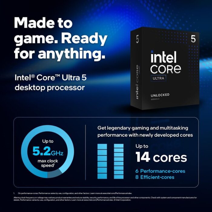 Intel Core Ultra 5 Processor – High-Performance Hybrid Chip with Built-in AI and Intel Arc Graphics
