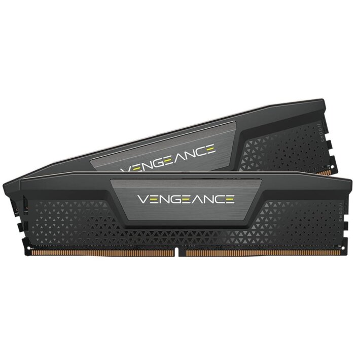 Corsair Vengeance 96GB DDR5 6600MHz C32 memory kit with dual 48GB black modules