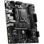"MSI B760M BOMBER motherboard with LGA 1700 socket and DDR5 RAM slots"