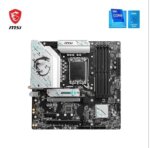 "MSI B760M Gaming Plus WiFi DDR5 MicroATX Motherboard with Intel 12th, 13th, and 14th Gen support, PCIe 4.0, Wi-Fi 6, 2.5G LAN, and DDR5 memory compatibility."