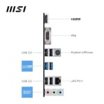 "MSI PRO B760M-E Intel LGA 1700 motherboard with DDR5 support, PCIe 4.0, and multiple connectivity options for high-performance gaming, workstations, and content creation."